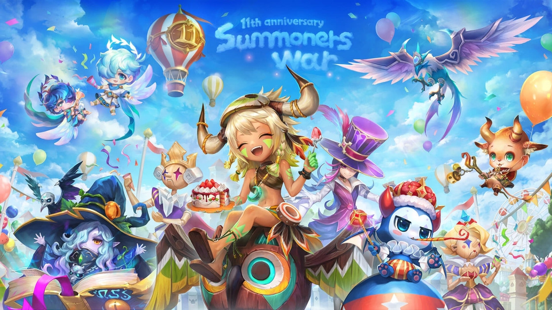 Les 11 ans de Summoners War : Des événements et récompenses à ne surtout pas manquer !
