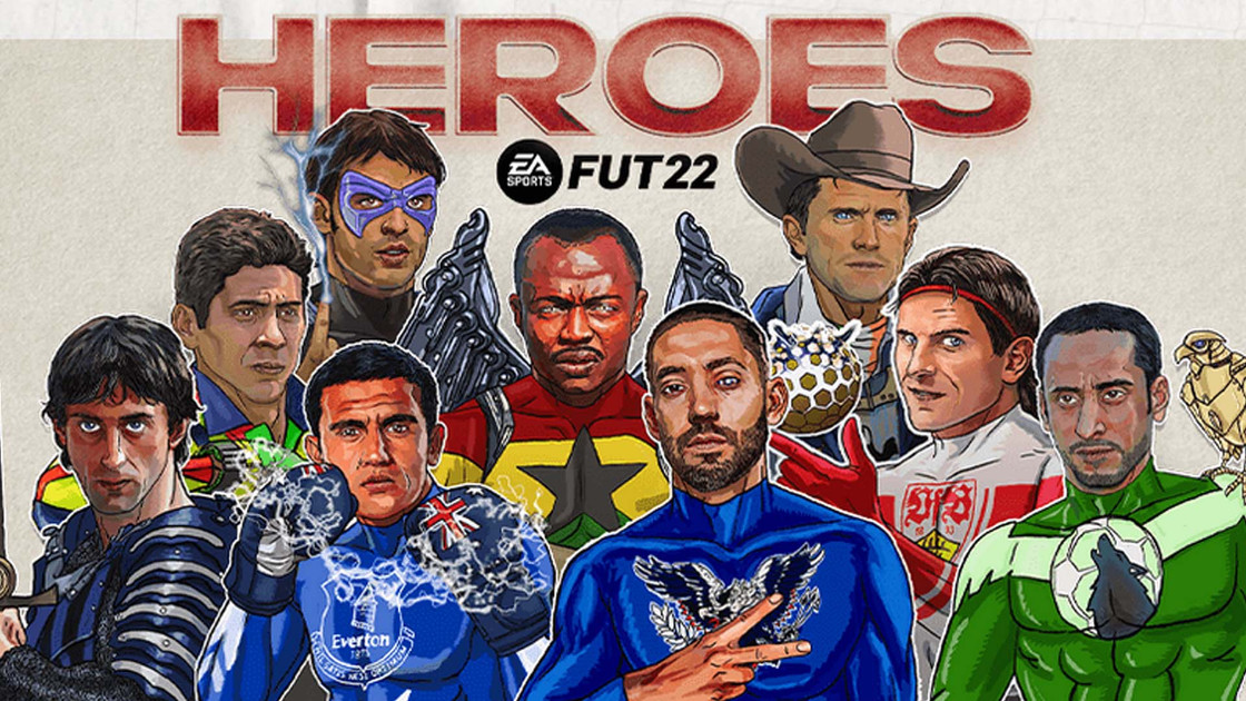Pack heroes FIFA 22 précommande, comment récupérer le bonus sur FUT ?