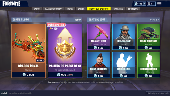 Rembourser ses skins redevient possible !