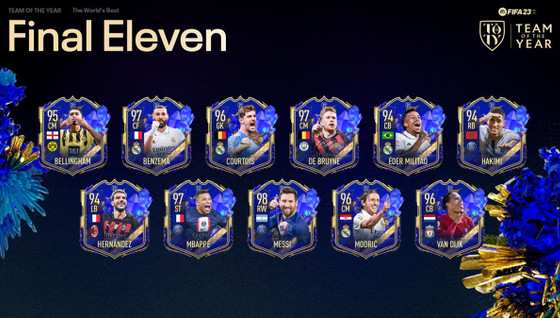 Les 14 joueurs FUT avec une icones TOTY 23