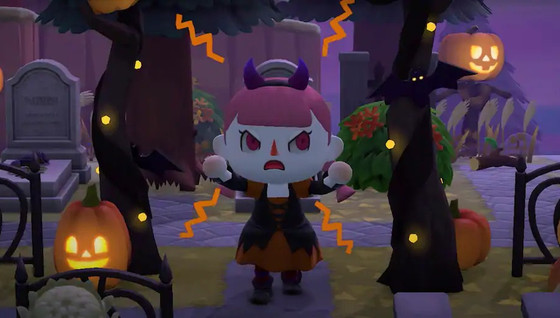 Déguisements d'Halloween dans Animal Crossing : New Horizons, liste complète