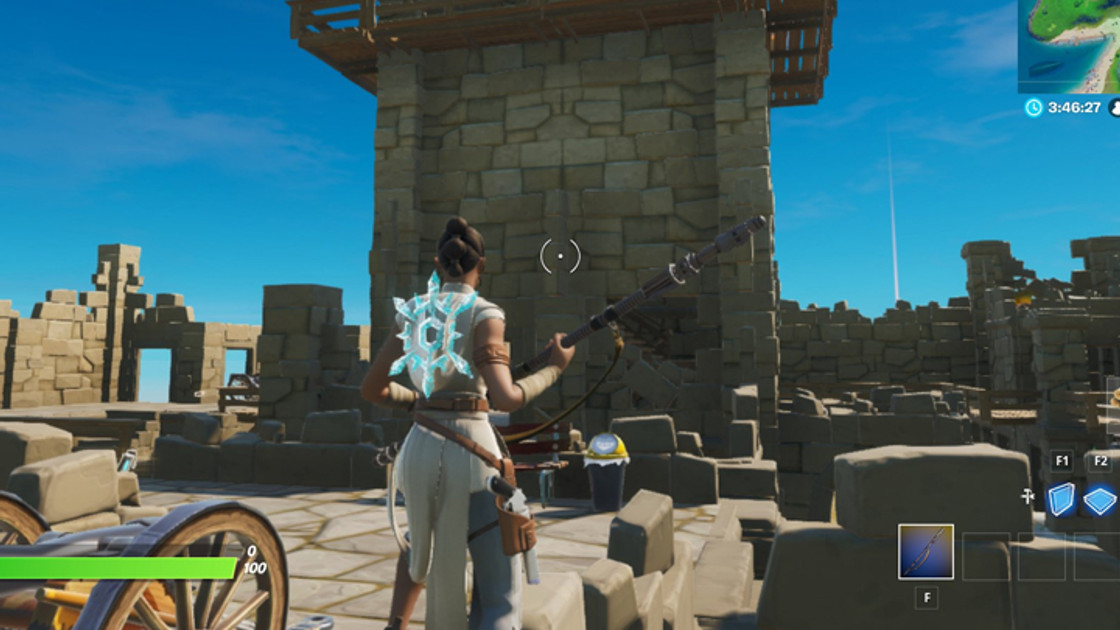 Fortnite : Détruire des nains de jardin au camp de la morue ou au Fort Lacrêpe, défi Domination locale