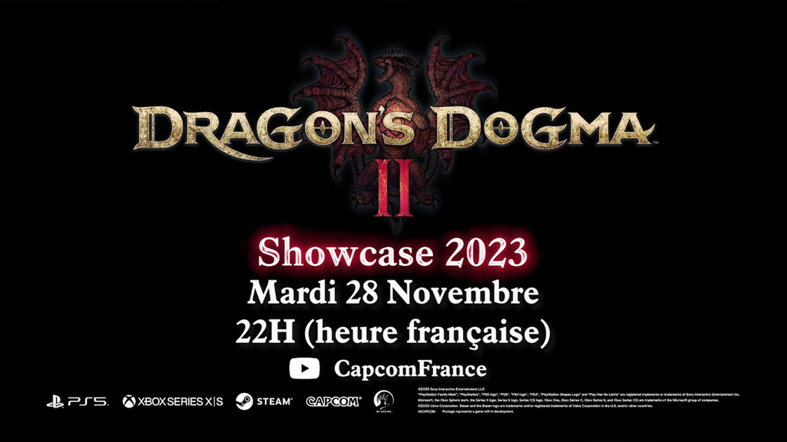 Dragon's Dogma 2 : la date de sortie sera annoncé au Showcase aujourd'hui !