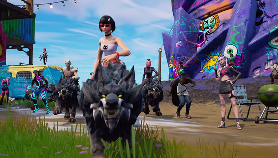 Les loups comme nouveau véhicule ou monture dans Fortnite ?