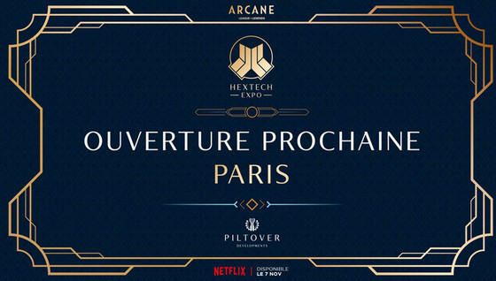 Quand et où a lieu l'expo Arcane à Paris ?