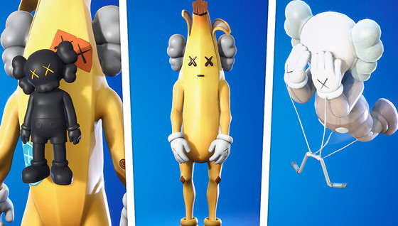 Un skin Kaws dans Fortnite en saison 3