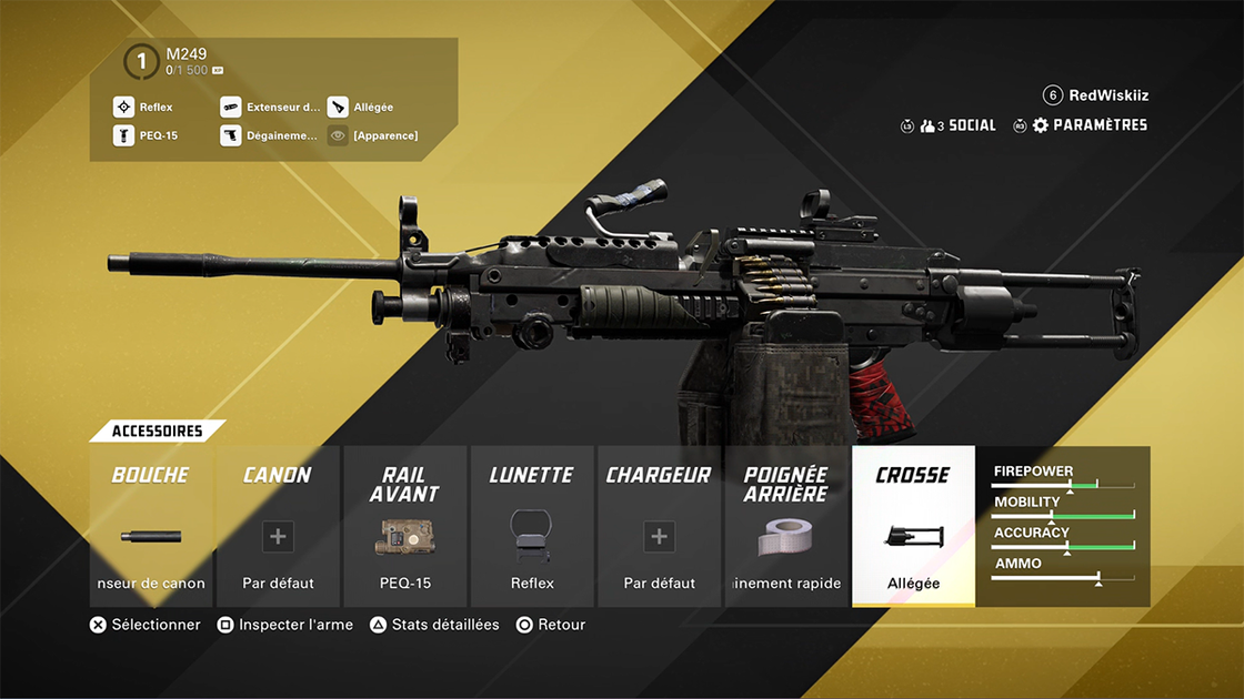 Classe M249 XDefiant : les meilleurs accessoires et build sur la bêta