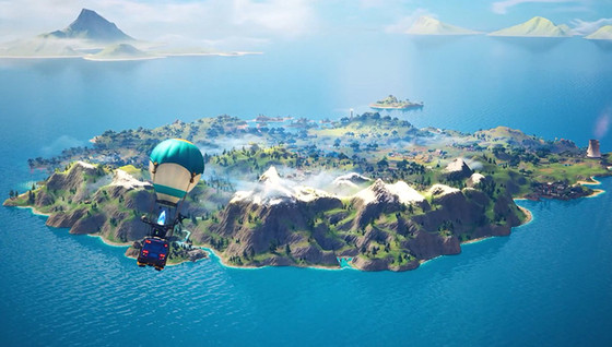 Nouvelle map Fortnite !