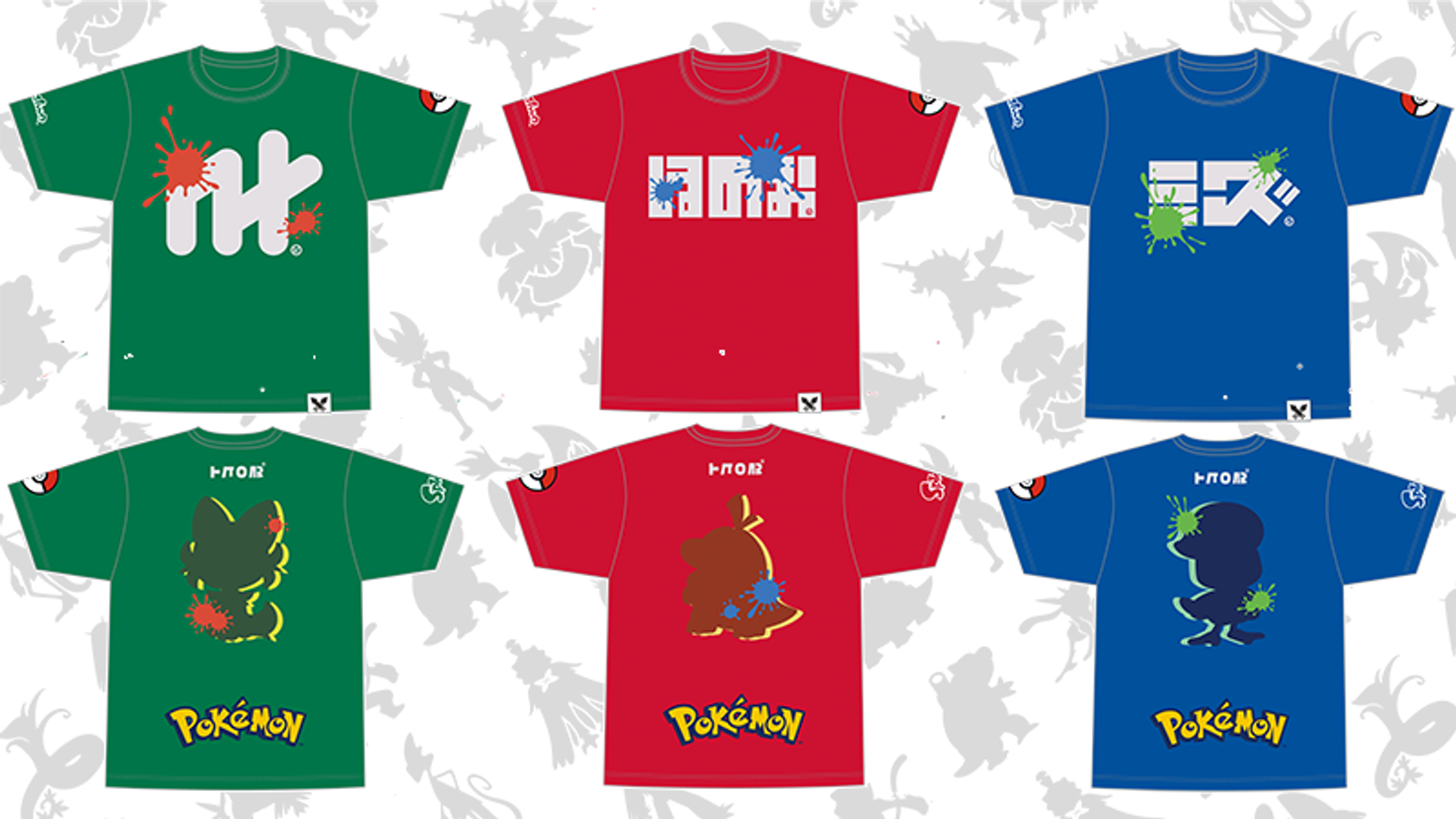 t-shirt-splatoon-pokemon-japon