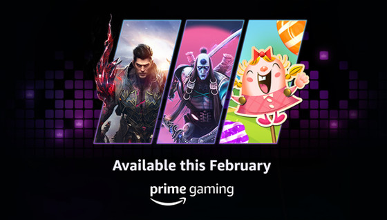 Les offres Prime Gaming de février 2023
