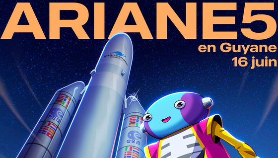 Arkunir en Guyane pour le décollage d'Ariane 5 le 16 juin !