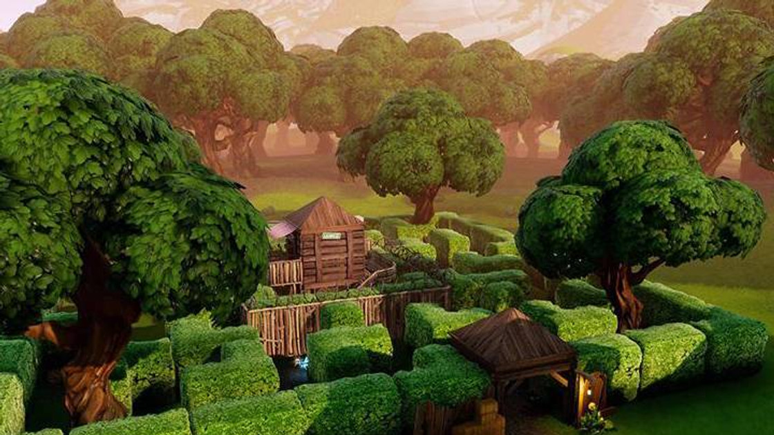 Fortnite : Chercher la lettre S à Wailing Woods, défi semaine 4 saison 7