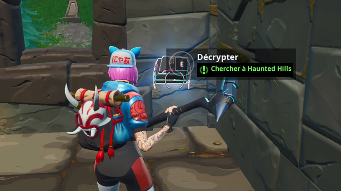 Fortnite : Chercher à Haunted Hills, puce 55 défis Décryptage