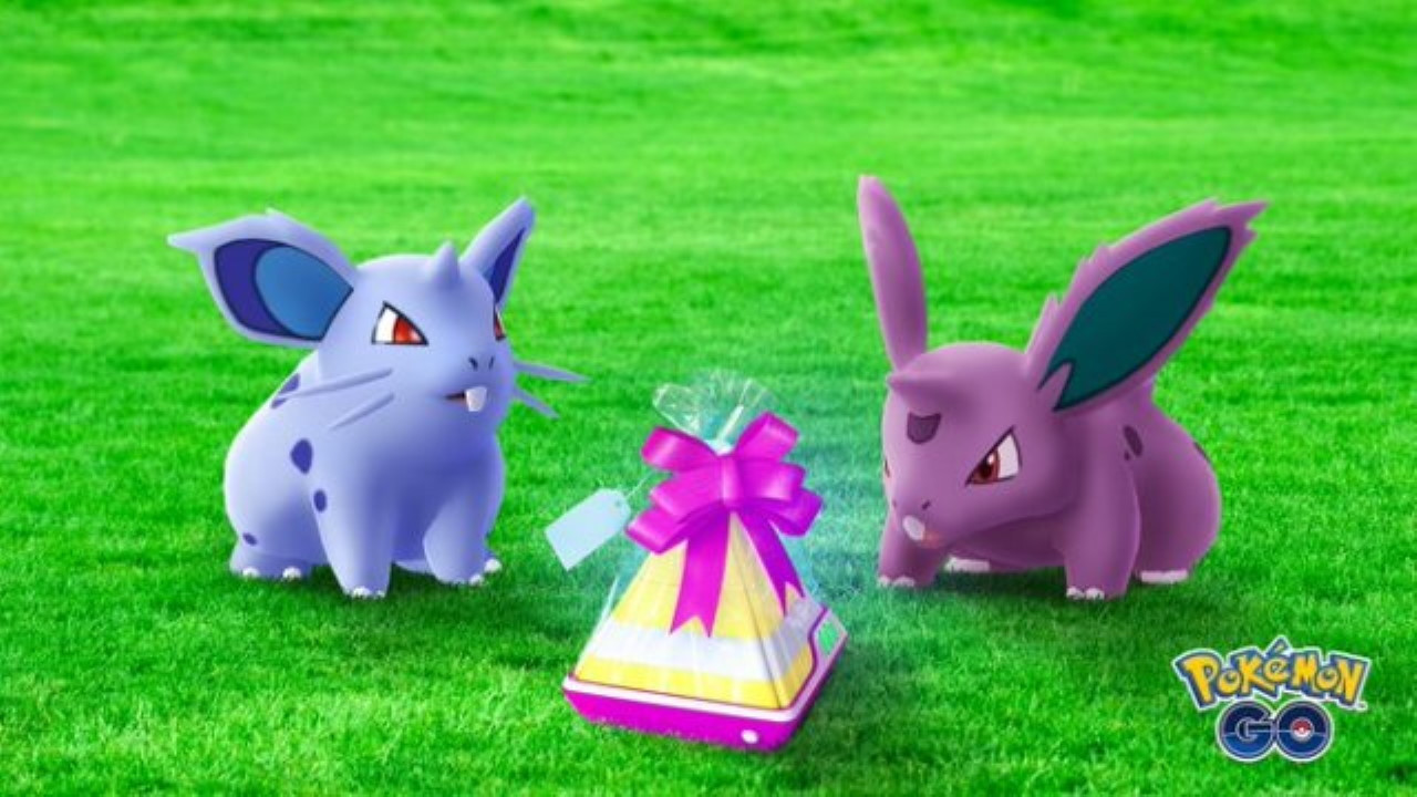 Etude ciblée Nidoran mâle et femelle shiny sur Pokémon GO