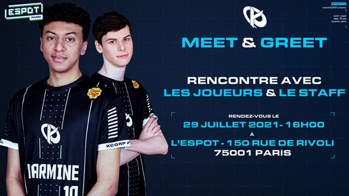 KCorp Meet Up, date et heure du rendez-vous avec les fans de la Karmine Corp