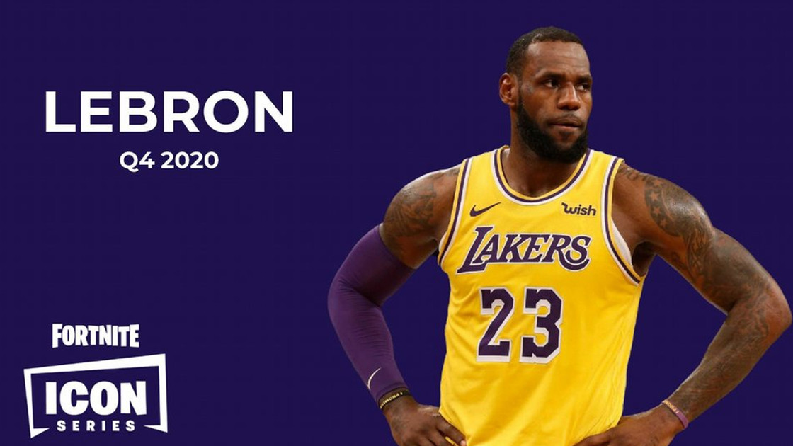 Skin Lebron James Fortnite, comment avoir la tenue ?