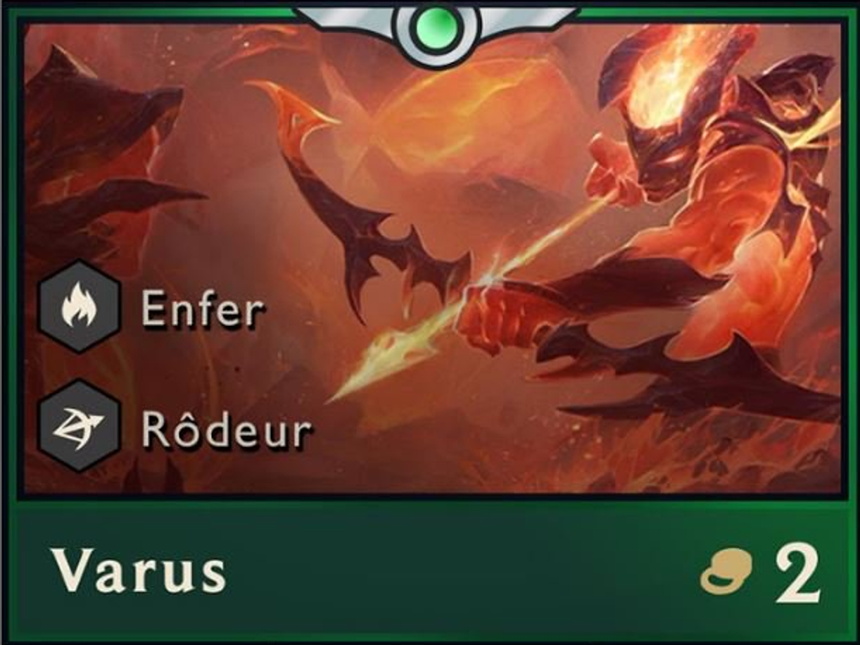 Varus, nouveau champion TFT