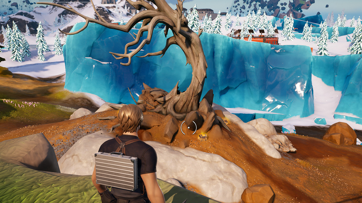 Il y a un arbre à l endroit où se rencontrent les trois saisons Fortnite, comment terminer le défi Tournée Touristique ?