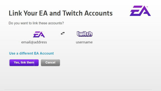Comment lier son compte Twitch et EA ?