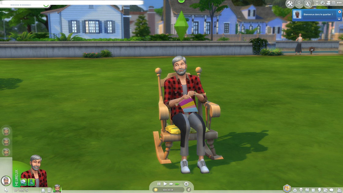 Comment tricoter dans Les Sims 4 ?