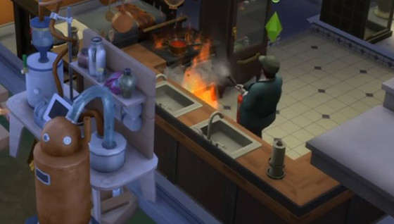 Bientôt le retour des pompiers et des huissiers dans les Sims 4 !