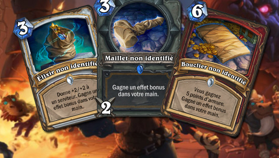 Les Objets non-identifiés dans Hearthstone