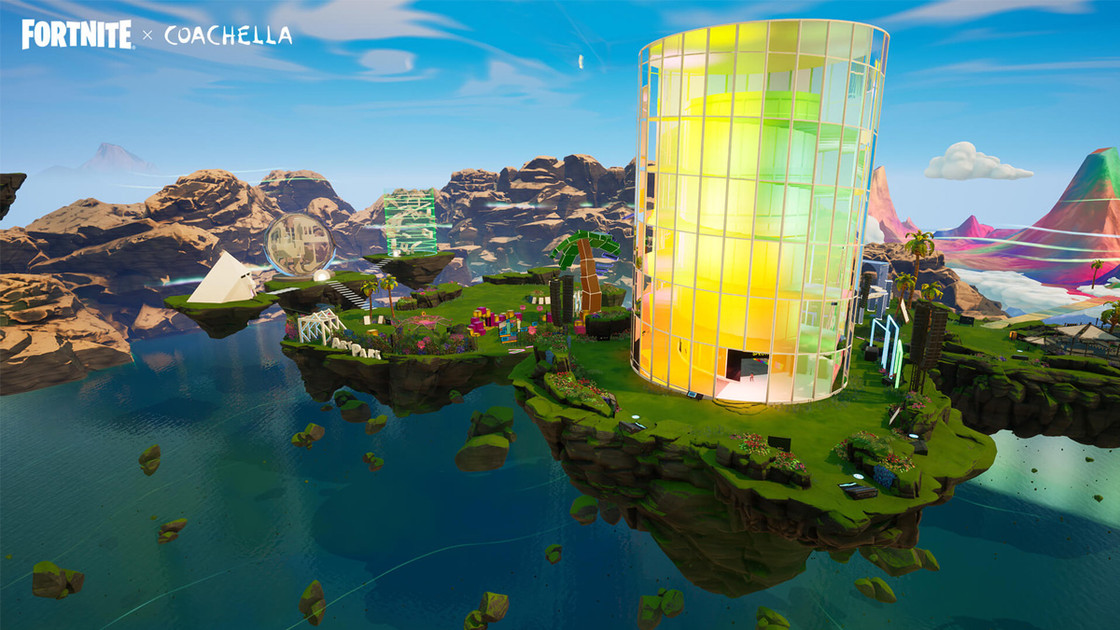 Code ile Coachella sur Fortnite, comment la rejoindre ?