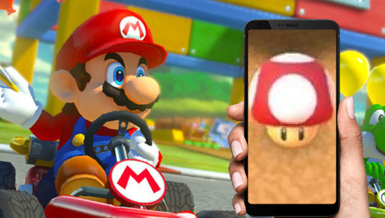 Le super klaxon dans Mario Kart Tour