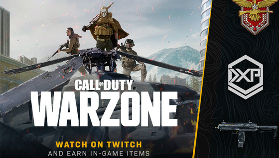 Gagner des récompenses sur Warzone avec Twitch !