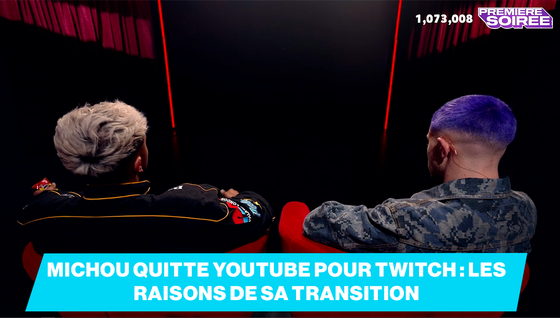 Michou fait le grand saut de YouTube à Twitch ! Inoxtag est-il le prochain ?