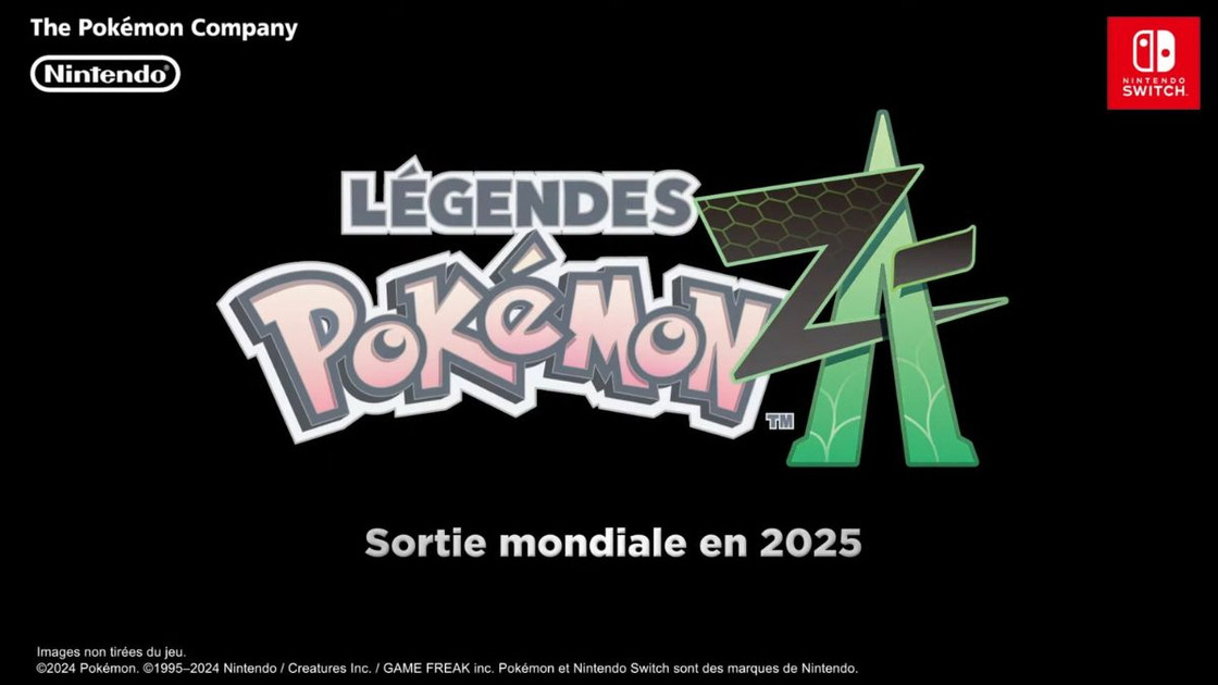 Légendes Pokémon Z-A, premier jeu sur Nintendo Switch 2 ?