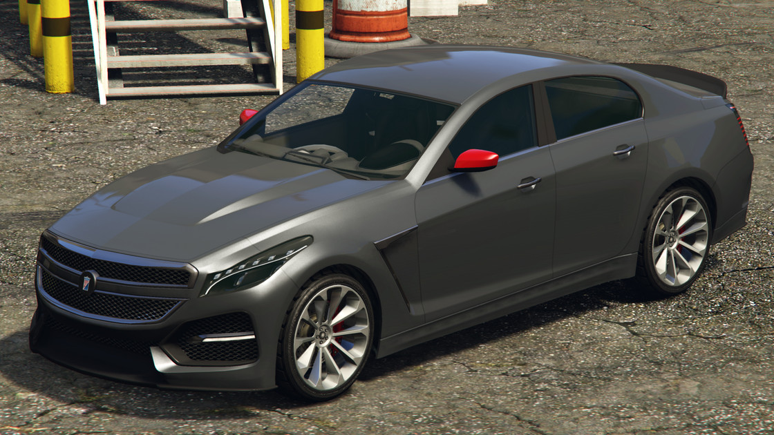 V-STR sur GTA 5 Online, la voiture du podium du casino