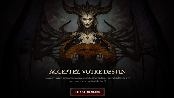 Comment se préinscrire pour la bêta de Diablo 4 ?