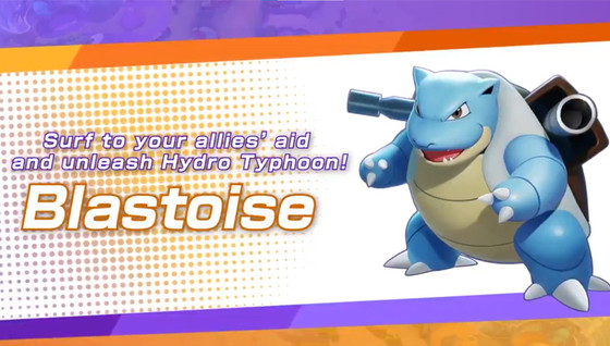 Tortank sur Pokémon Unite