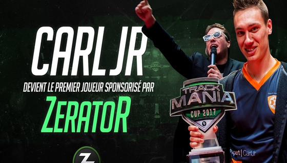 Zerator sponsorise Carl JR