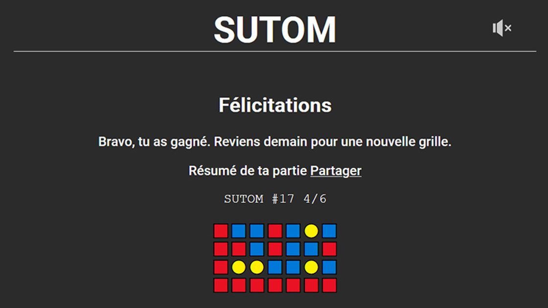 Sutom du 13 juin 2023, quelle est la solution du jour ?