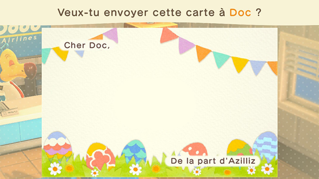 Animal Crossing New Horizons : Cartes, envoyer du courrier, guide et astuce