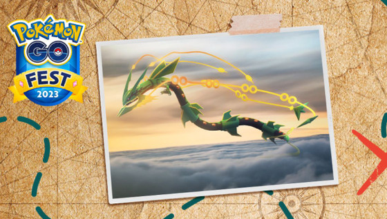 Méga-Rayquaza arrive durant le Festival Pokémon Go !