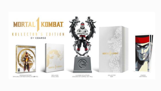 Editions Premium et Kollector Mortal Kombat 1