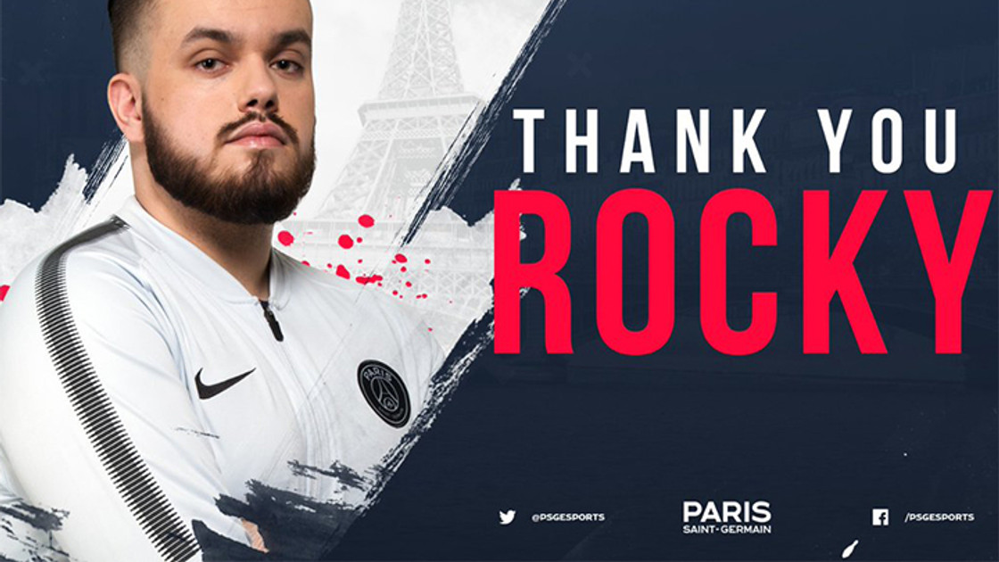 FIFA 19 : Rocky quitte le PSG eSport