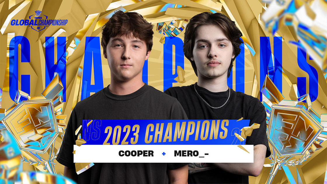 Vainqueur coupe du monde Fortnite 2023 : l'ascension improbable de Cooper et Mero