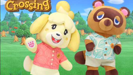 Animal Crossing x Build a Bear : les peluches dérivées arrivent