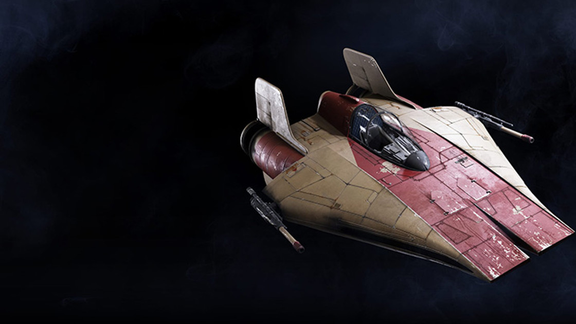 Star Wars Battlefront 2 : Le vaisseau intercepteur A-Wing RZ-1