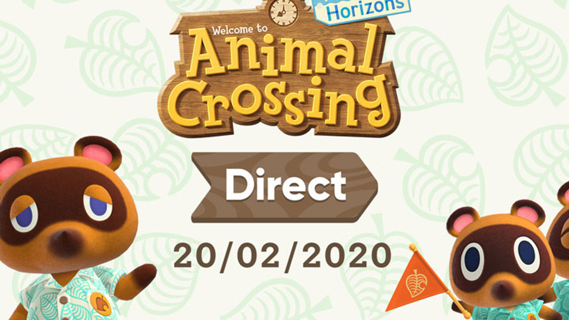 Animal Crossing New Horizons : Nintendo Direct, date et heure