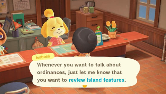 Comment fonctionne les arrêtés dans Animal Crossing New Horizons ?
