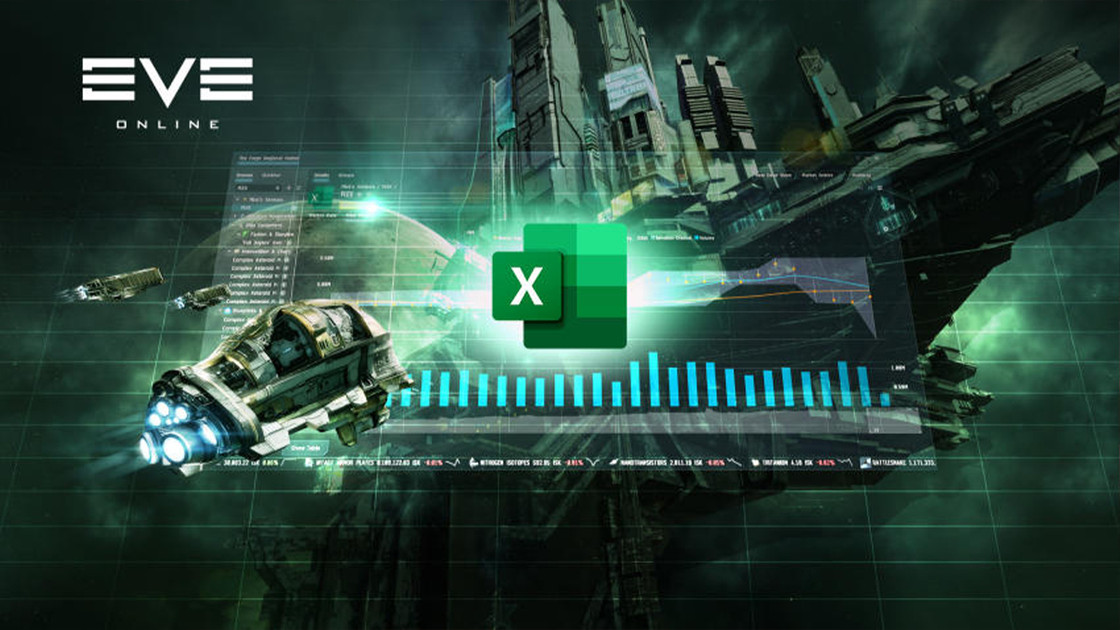 EVE Online et Excel s'associent pour une gestion des données sans précédent