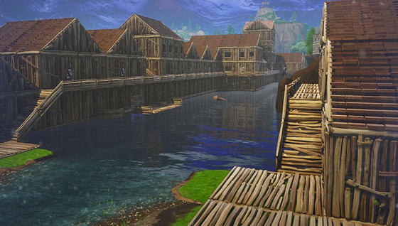 Un village de pêcheur à Loot Lake ?