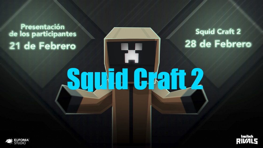 Squid Craft 2 : 200 participants, dont Kameto, s'affrontent sur Minecraft pour les Twitch Rivals dans un mode inspiré de Squid Game