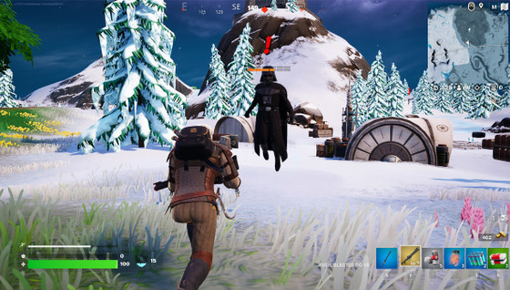 Défi Star Wars : Participer à l'élimination de Dark Vador sur Fortnite