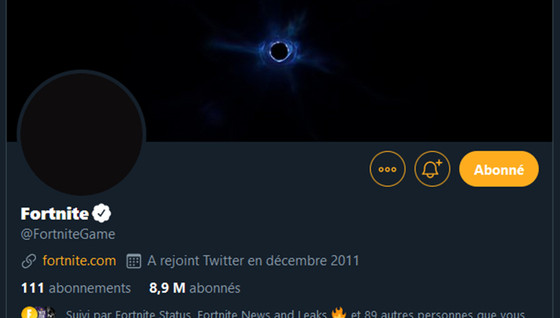 Tous les tweets du compte Fortnite supprimés !